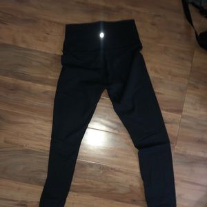 Lululemon fleece lined legging